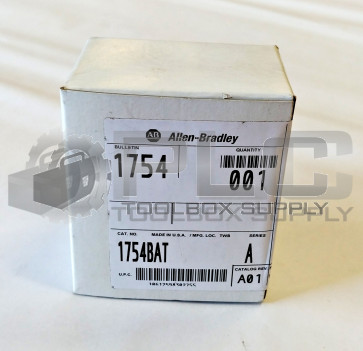 NEW ALLEN BRADLEY 1754-BAT BACK-UP BATTERY LITHIUM 1200 GUARDPLC CONTROLLER