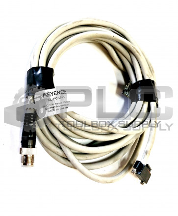 KEYENCE SL-PC5P-T CABLE 5M PNP FOR LIGHT CURTAIN TRANSMITTER SLPC5PT