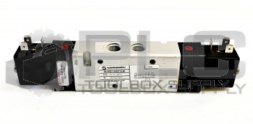 NEW NORGREN V61R511AA213JB PNEUMATIC DIRECT SOLENOID VALVE 5WAY 2POS 1/4"NPT 24V