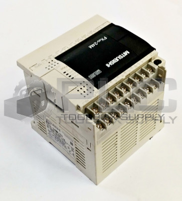 MITSUBISHI FX3G-24MR/ES AC BASE UNIT 14DC IN / 10 RELAY OUT FX3G24MRES 