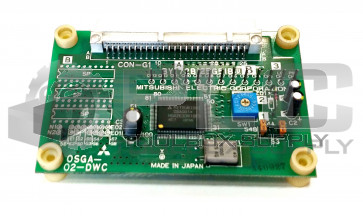MITSUBISHI OSGA-02-DWC CIRCUIT BOARD BY172B125G51B REV.B 0SGA02DWC