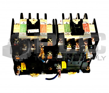 LOT OF 2 MITSUBISHI S-K21 CONTACTOR 100V 50AMP SK21