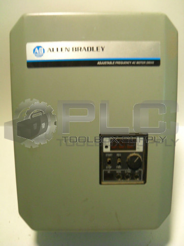ALLEN BRADLEY ADJUSTABLE FREQUENCY AC MOTOR DRIVE 1333-BAB SERIES A 1333BAB