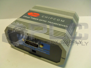 CHIPCOM 9301T-ST/0 FIBER OPTIC TRANSCEIVER 9301T