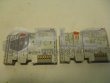 LOT OF 2 WAGO 750-502 2D0 24V DC 2.0A