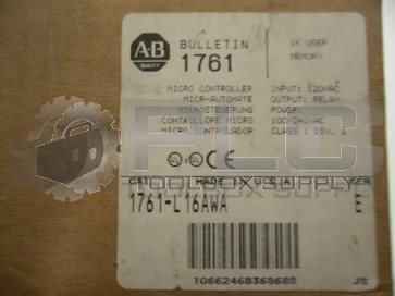 NEW ALLEN BRADLEY 1761-L16AWA SERIES E MICROLOGIX 1000 PROGRAMMABLE CONTOLLER