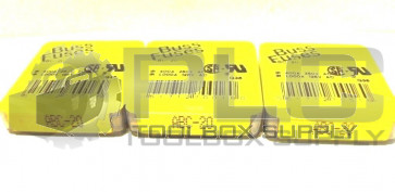 NEW BUSS FUSES ABC-20 LOT OF 15