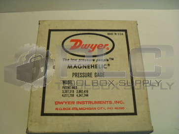 NEW DWYER 2302 MAGNEHELIC PRESSURE GAGE MODEL 2302