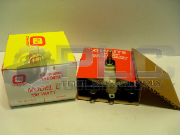 NEW OHMITE RLS3K0 ALL CERAMIC RHEOSTAT MODEL L 150 WATT