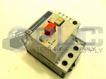 TELEMECANIQUE GV1-M01 STARTER 575VAC 0.1-0.16AMP GV1-A02 *READ*
