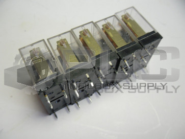 5 NEW OMRON G2R-1 RELAY 24VDC 120VAC 1428W2
