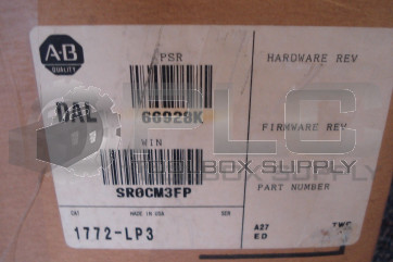 NEW ALLEN BRADLEY 1772-LP3 PROGRAMMABLE CONTROLLER 1772LP3