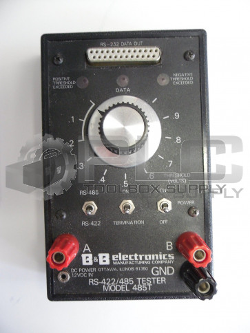 B&B ELECTRONICS RS-422/485 TESTER MODEL 485T B AND B