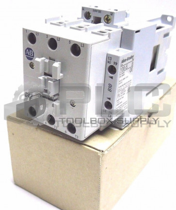 NEW ALLEN BRADLEY 100-C43Z*00 CONTACTOR 24 VDC 100-C43ZJ10