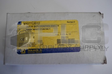 NEW SQUARE D 9007TUB12 SWITCH