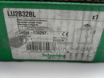 TELEMECANIQUE LU2B32BL REVERSING STARTER POWER BASE