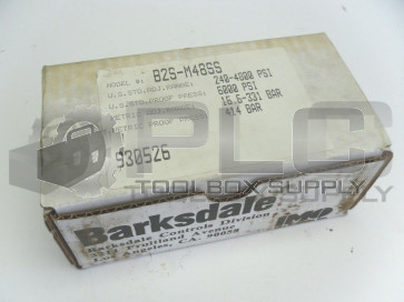BARKSDALE B2S-M48SS DIRECTIONAL CONTROL VALVES PRESSURE SWITCH