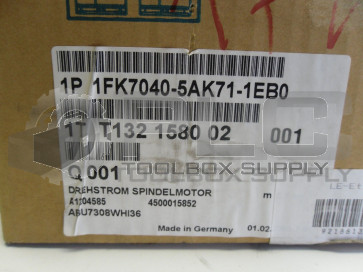 NEW SIEMENS 1FK7040-5AK71-1EB0 SERVO MOTOR