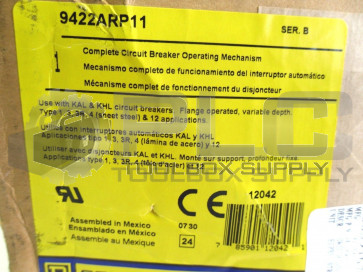 NEW SQUARE D 9422ARP11 CIRCUIT BREAKER MECHANISMS
