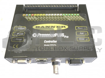 BANNER MODEL PPCTL INDUSTRIAL CAMERA CONTROLLER