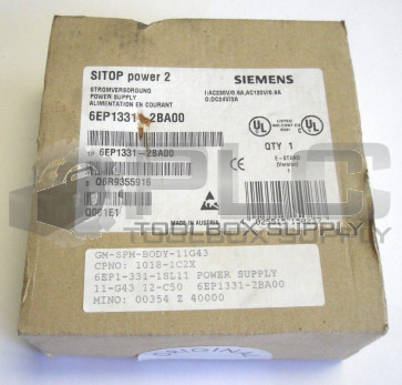 NEW SIEMENS 6EP1331-2BA00 SITOP POWER SUPPLY 6EP13312BA00