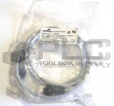 NEW COOPER 5000111-584R CABLE 5 POLE MALE/FEMALE