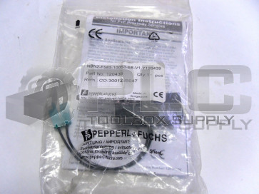 NEW PEPPERL + FUCH NBN2-F583-100S3-E8-V1, NBN2-F583-100S3-E8-V1-Y120439