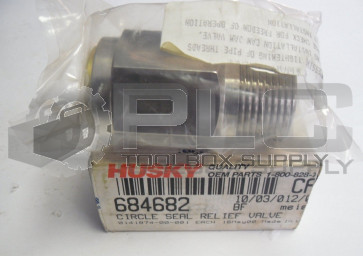 NEW CIRCLE SEAL RELIEF VALVE 684682 5598-8M-.5 0141874-00-001