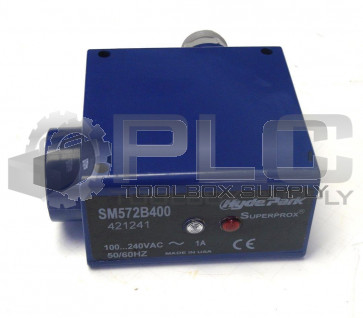 HYDEPARK SUPERPROX SM572B400 421241 100...240VAC 50/60HZ SENSOR