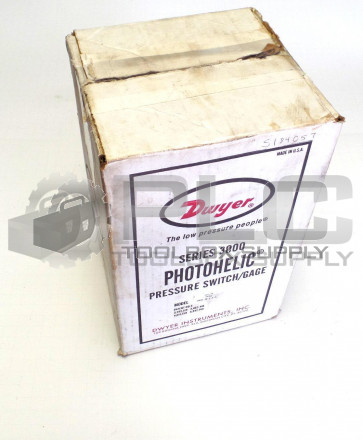 NEW DWYER 3215-TP PHOTOHELIC 0-15LB PER SQ IN PRESSURE SWITCH GAUGE
