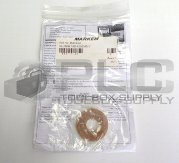 NEW 35613.BA MARKEM CLUTCH PAD ASSEMBLY