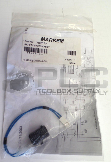 NEW MARKEM 33626BA SAFETY SWITCH 33626.BA