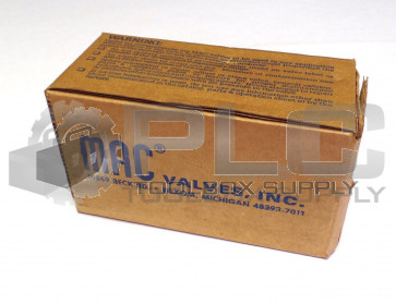 NEW MAC VALVES INC SOLENOID VALVE 55B-22-PE-501JD