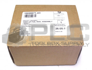 NEW MARKEM 10028671-AC TAKE-UP FOIL REEL ASSEMBLY 10028671