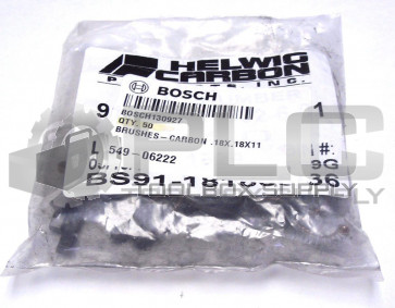 LOT OF 50 BOSCH HELWIG CARBON BRUSHES .18X.18X11 549-06222 91-181868-032-6-01