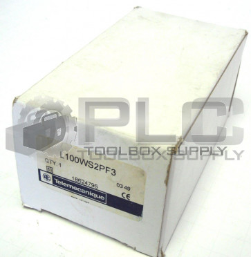 NEW TELEMECANIQUE L100WS2PF3 LIMIT SWITCH 600V 10AMP TYPE L +OPTIONS