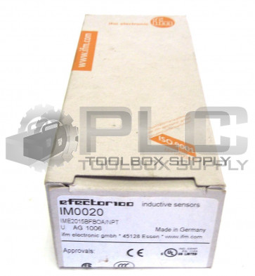 NEW EFECTOR IFM IM0020 IME2015BFBOA/NPT