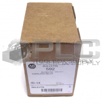 NEW ALLEN BRADLEY EUTECTIC OVERLOAD RELAY 592-EUTB SERIES A