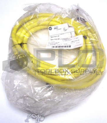 NEW ALLEN BRADLEY 889N-F5AF-12F QD CORDSET, MINI, STRAIGHT FEMALE, 5-PIN, 12FT