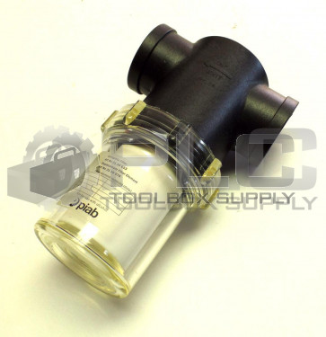 NEW PIAB 3116653 CLEAR NYLON VACUUM FILTER 1-1/2 IN