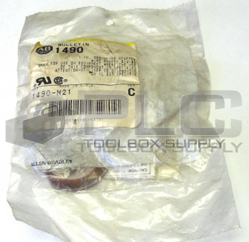 NEW ALLEN BRADLEY 1490-N21 SERIES C GROUNDING ADAPTER