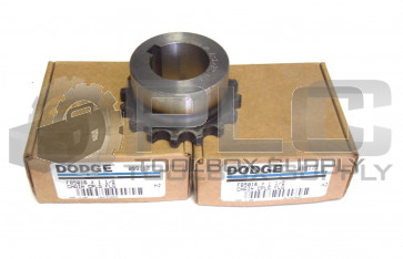 LOT OF 2 NEW DODGE FB5016 X 1 1/2 CHAIN COUPLING FLANGE
