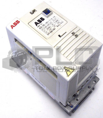ABB ACS 143-1K1-1-U DRIVE 240VAC 4.2AMP 50/60HZ ACS-143-1K1-1-U