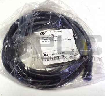 NEW ALLEN BRADLEY 280-PWRM24A-M4 POWER CABLE 280PWRM24AM4
