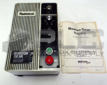 NEW BOSTON GEAR DRIVE RATIOTROL MOTOR CONTROLLER VEL75