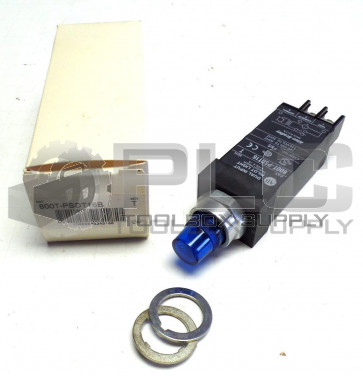 NEW ALLEN BRADLEY PILOT 800T-PSDT16B SER. T NEW 800TPSDT16B BLUE CAP