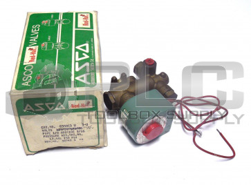 NEW ASCO 8300C3 U SOLENOID VALVE 240/60 VOLTS 1/8" PIPE