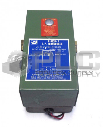 NEW JOHNSON CONTROLS N-6820-1 E.P TRANSDUCER