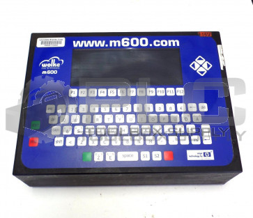 WOLKE M600 VIDEOJET PRINT CONTROLLER 115VAC/100W VERSION: 3.02-F m600