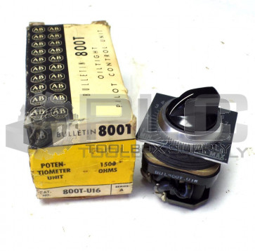 NEW ALLEN BRADLEY POTENTIOMETER UNIT 1500OHMS 800T-U16 SERIES A